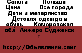 Сапоги Demar Польша  › Цена ­ 550 - Все города Дети и материнство » Детская одежда и обувь   . Кемеровская обл.,Анжеро-Судженск г.